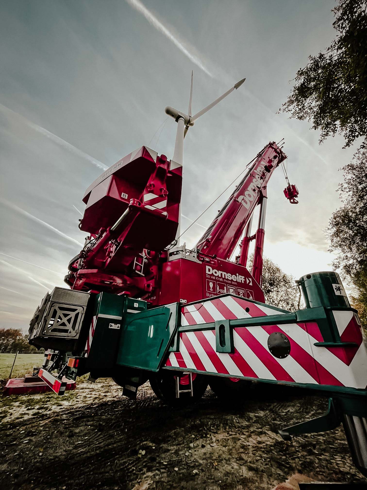 Kranname Autokrane Schwertransporte Dornseiff 20