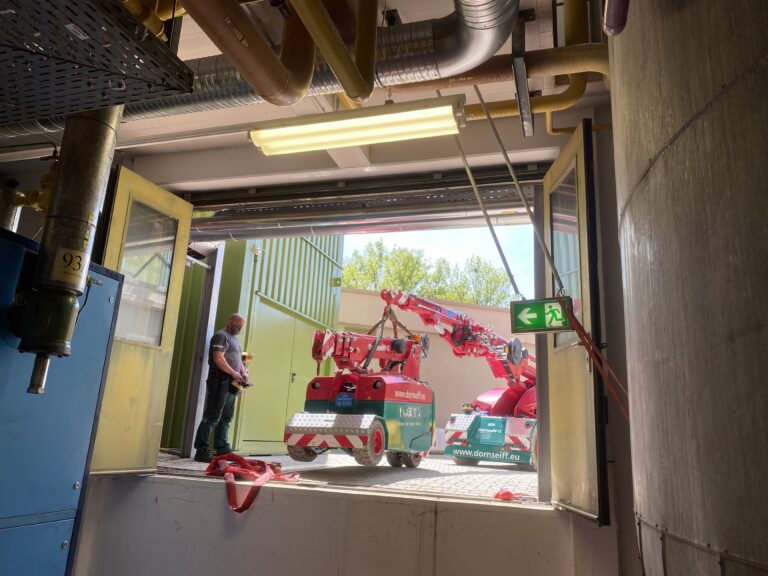 Dornseiffwetzlar Kraneinsatz Elektrokran Krombacher Bild10