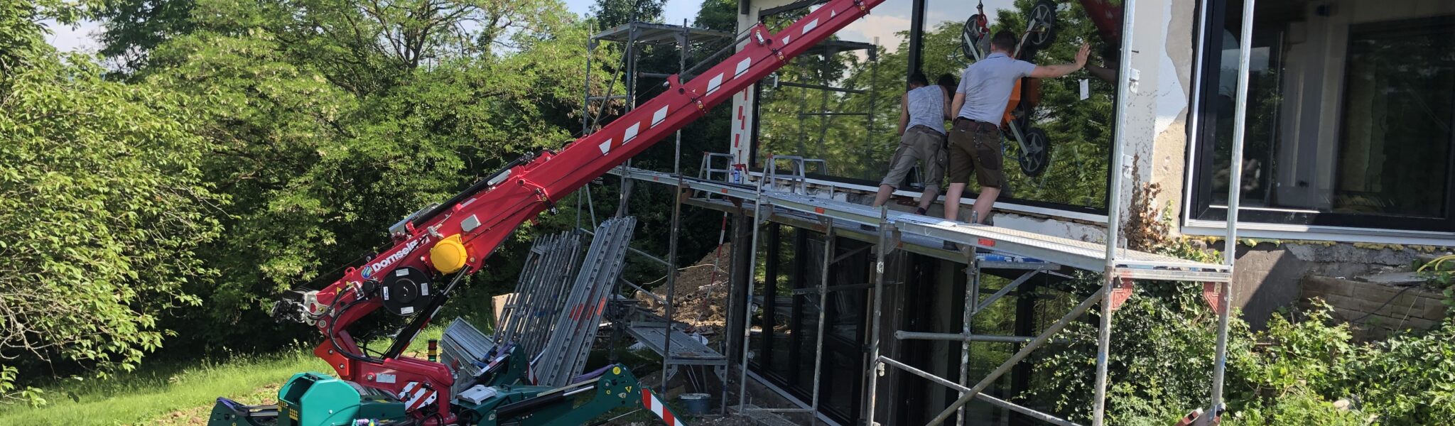 Miniraupenkran Dornseiff Wetzlar Siegen Burbach Jekko Mrk 2,4 Kompaktkran 4