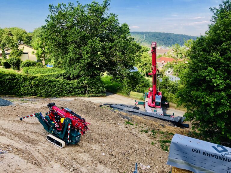Miniraupenkran Dornseiff Wetzlar Siegen Burbach Jekko Mrk 2,4 Kompaktkran