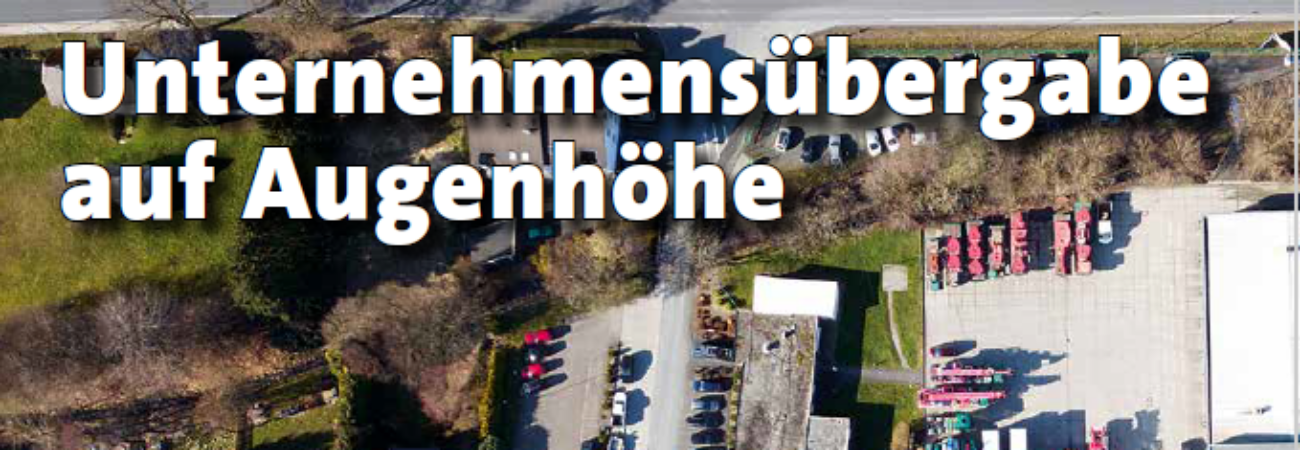 Unternehmensübergabe