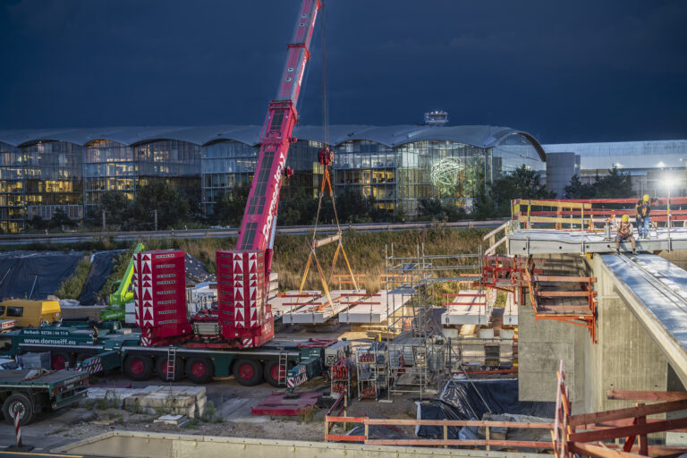 Max Bögl Firmengruppe Brückenbau Frankfurt Flughafen Kelsterbach