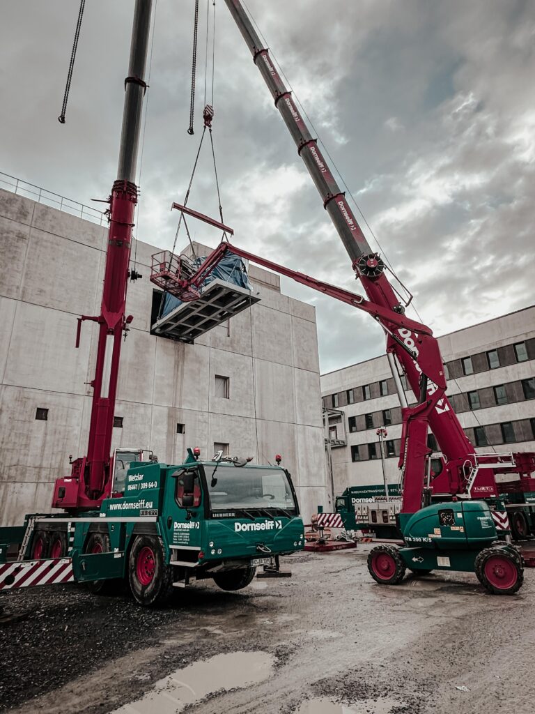 Einbringung Maschine 7